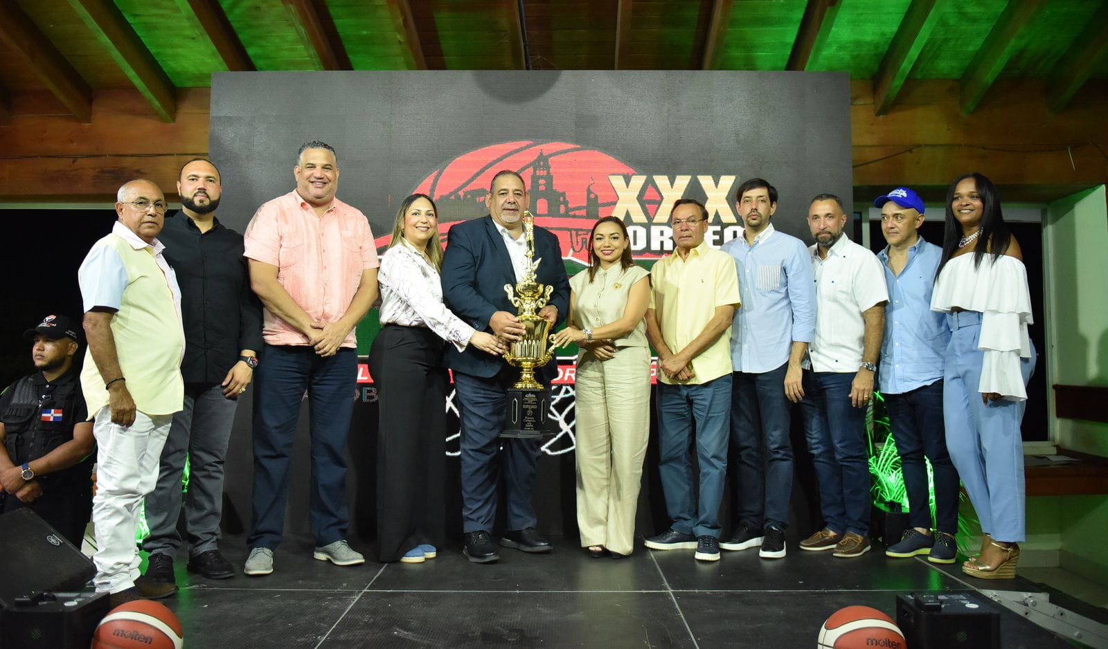 En honor a Don Andrés Bautista: Acto de apertura del Trigésimo Torneo de Baloncesto Superior de Espaillat 2024